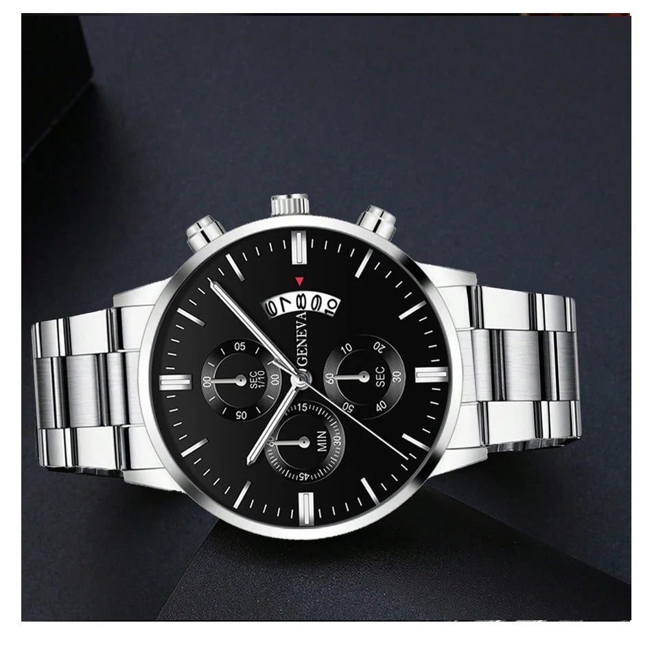Reloj de Lujo Business Quartz – Elegancia y Precisión