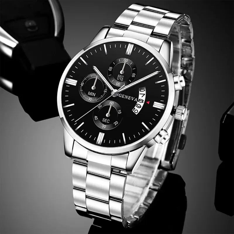 Reloj de Lujo Business Quartz – Elegancia y Precisión